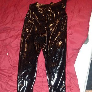 Boohoo leather pants